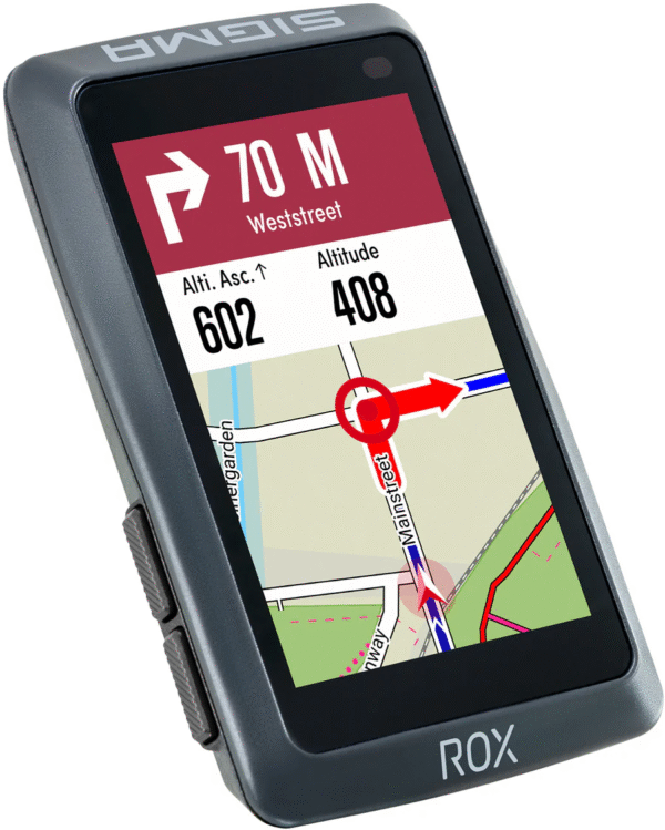 SIGMA ROX 12.1 EVO Basic Set Schwarz – GPS-Fahrradcomputer mit Karten & Navigation – Bild 4